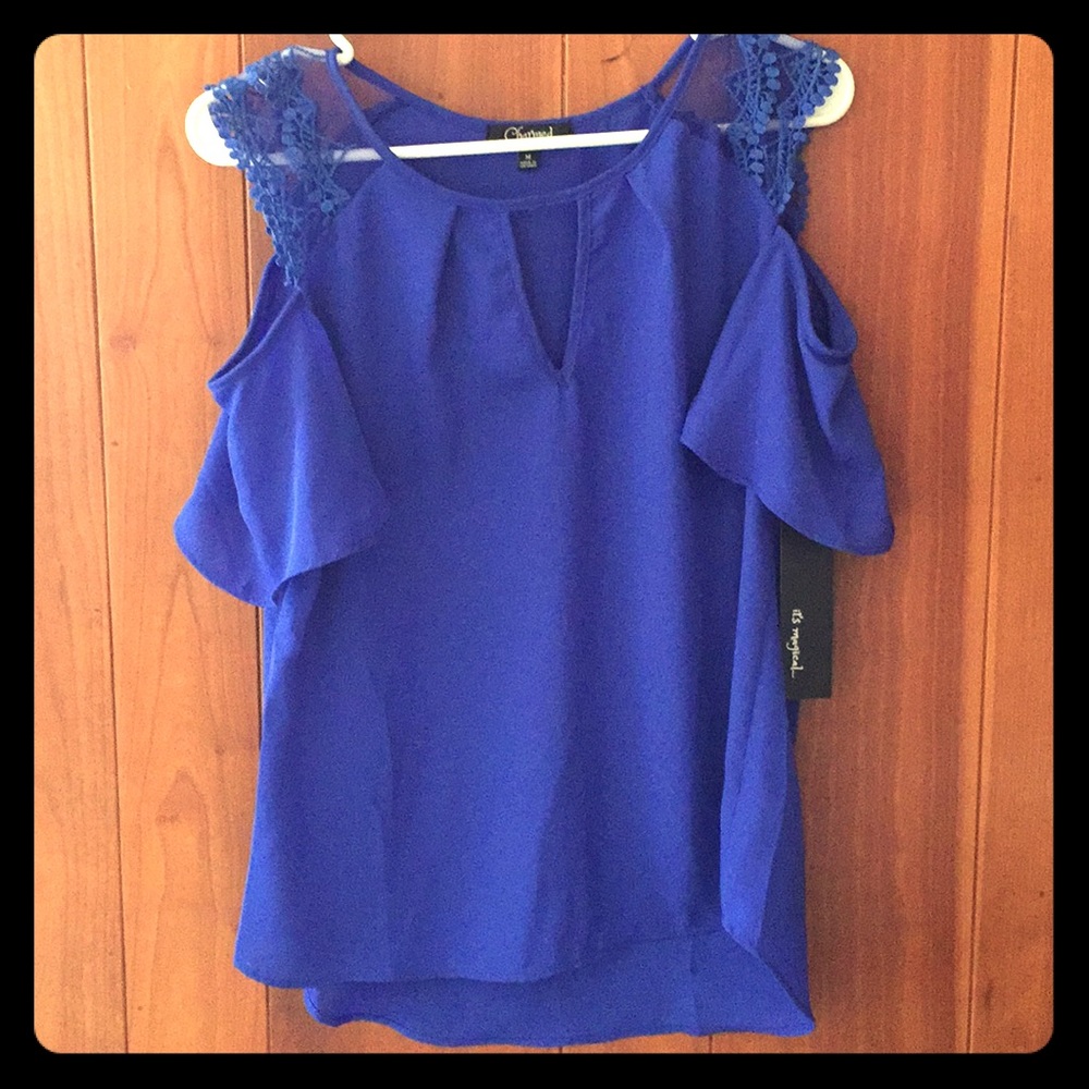 Blue dress shirt